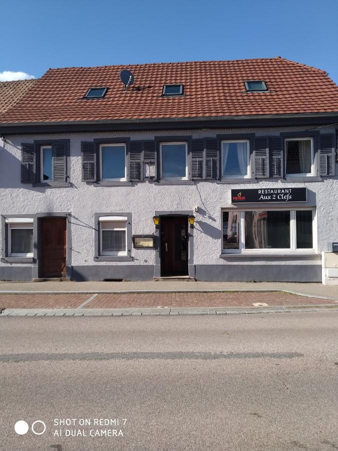 Ferienwohnung Les Glycines Guewenheim Exterior foto